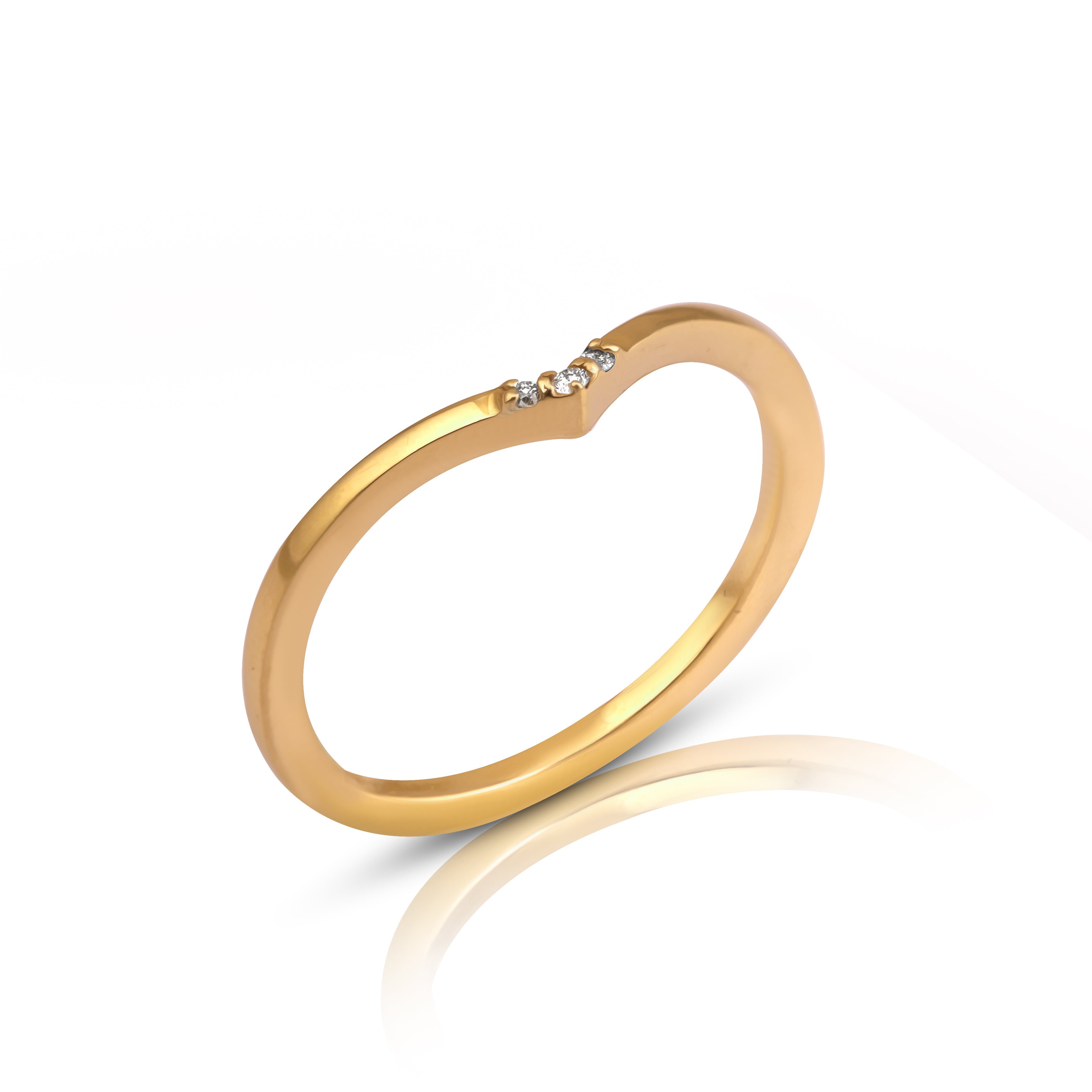 14 karat gold diamond ring